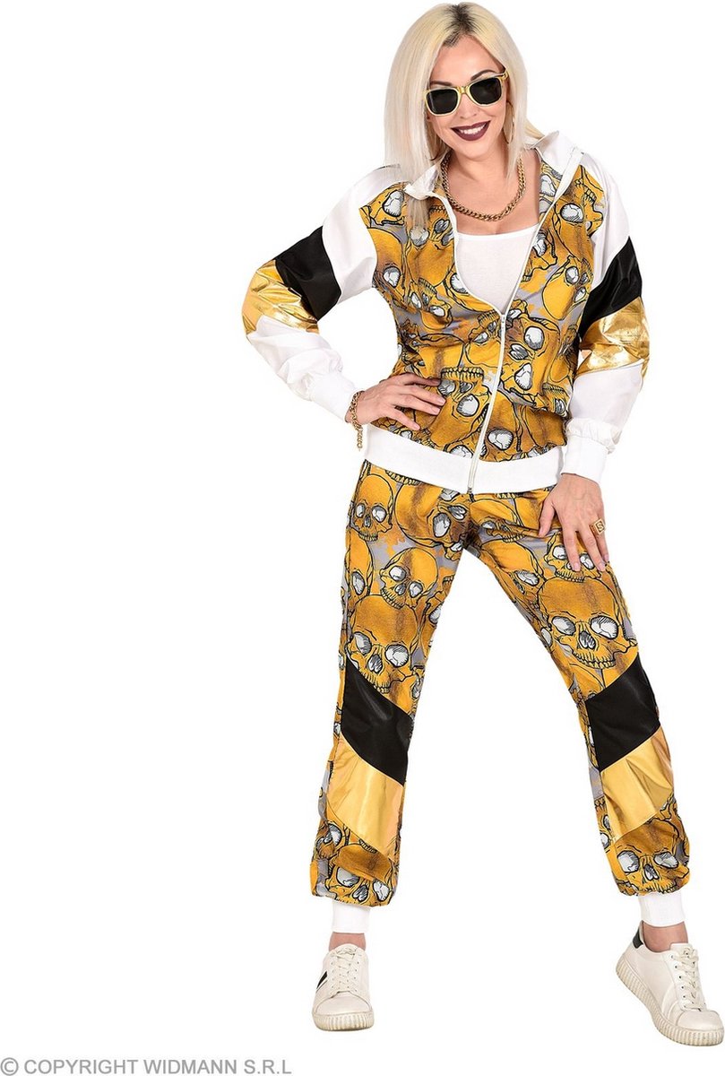 Gevaarlijke Sport Tot Op Het Bot Pak | Large | Halloween | Verkleedkleding